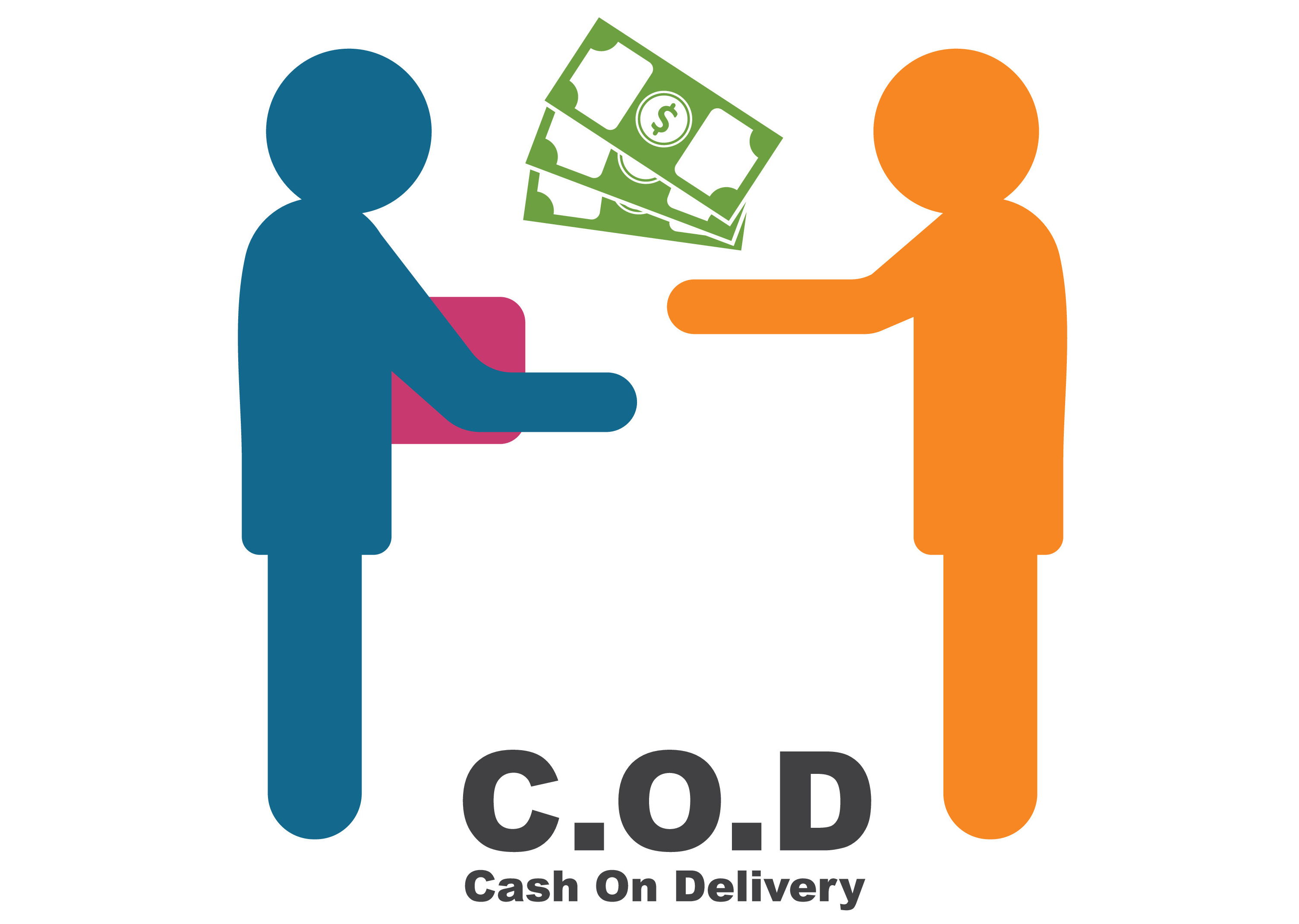 Cash On Delivery Grunge Rubber Stamp On White Background, Vector  Illustration Royalty Free SVG, Cliparts, Vectors, and Stock Illustration.  Image 38208489.